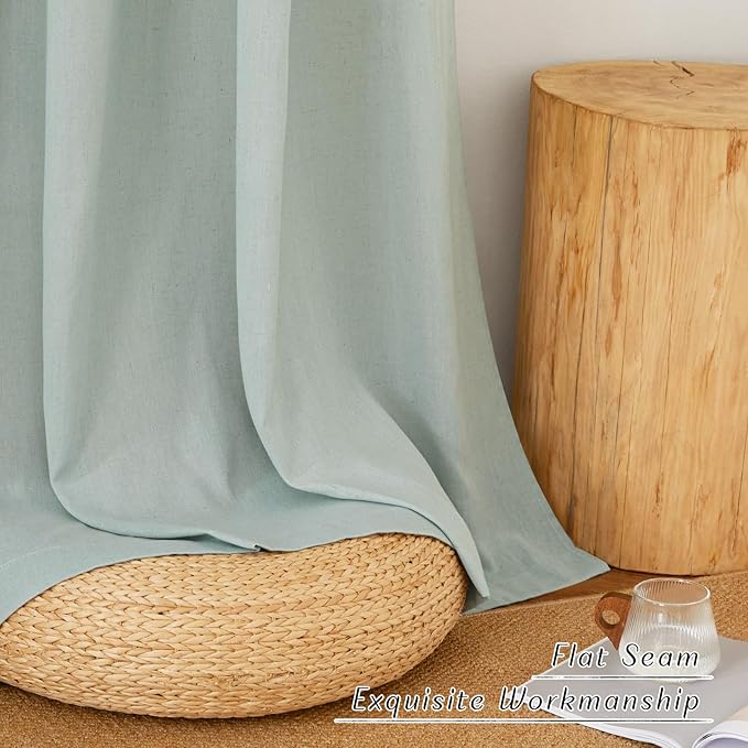 NICETOWN Linen 78 inch Curtains - Image 7