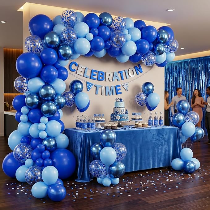 Blue Balloon Arch Kit - Image 5
