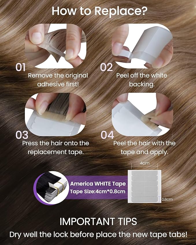 LaaVoo Tape in Hair Extensions Balayage Brown Tape ins Human Hair Extensions 100g Real Hair Tape in Extensions Balayage Brown to Chestnut Brown with Blonde Hair Extensions Tape 22Inch 40pcs