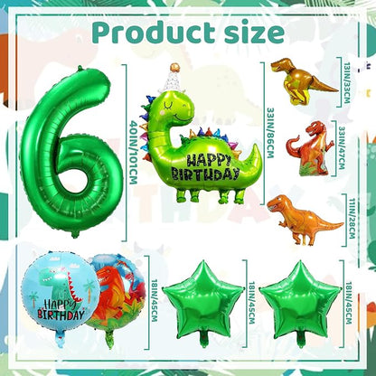 Dinosaur 6 Year Boys Balloons - Image 3
