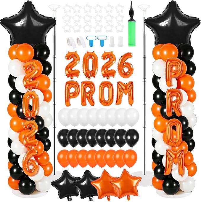 2 Sets Graduation Balloon Column Stand Kits by Unknown
