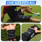 Coldest Ice Pack for Back Pain Relief - All Body Multipurpose Ice Pack for Lower Back Pain, Swelling, Bruises, Surgery, Cramps - Hot & Cold Therapy - Reusable & Adjustable Gel (Large)