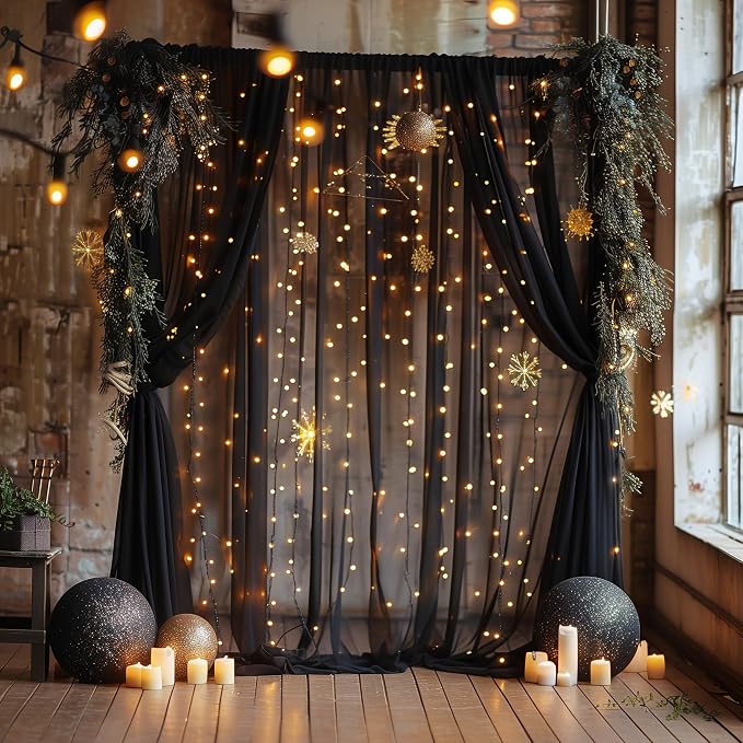 Fomcet Tulle Backdrop Curtains - Image 8