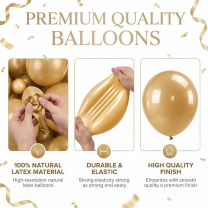 Black Gold Balloon Column Kit - Image 6