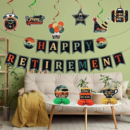 Vlipoeasn Colorful Retirement Decorations - Image 5