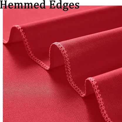 30ftx10ft Wrinkle Free Red Backdrop Curtains - Image 4