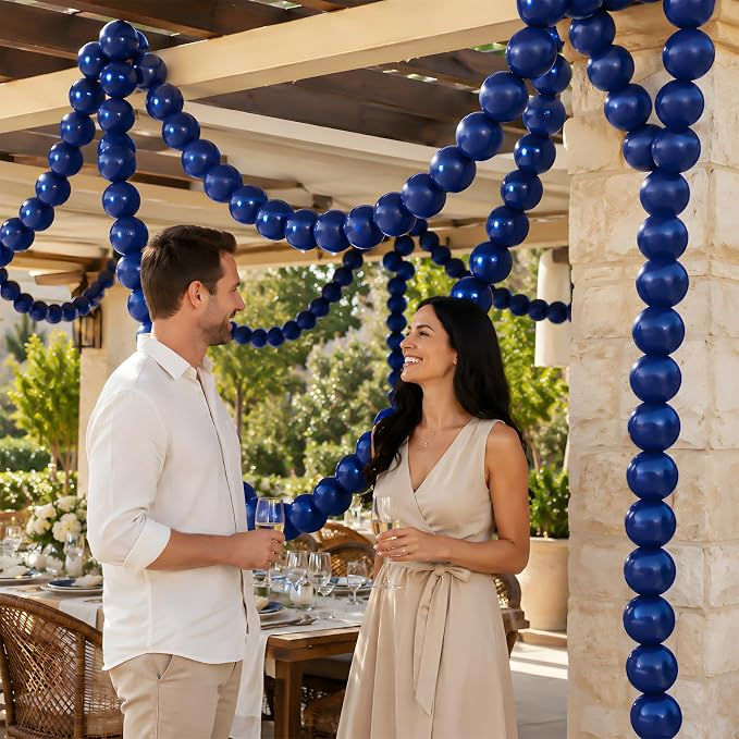 Navy Blue Linking Balloons - Image 4