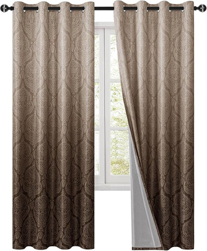 DWCN 100% Blackout Curtains for Bedroom 96 Inch Long - Image 9