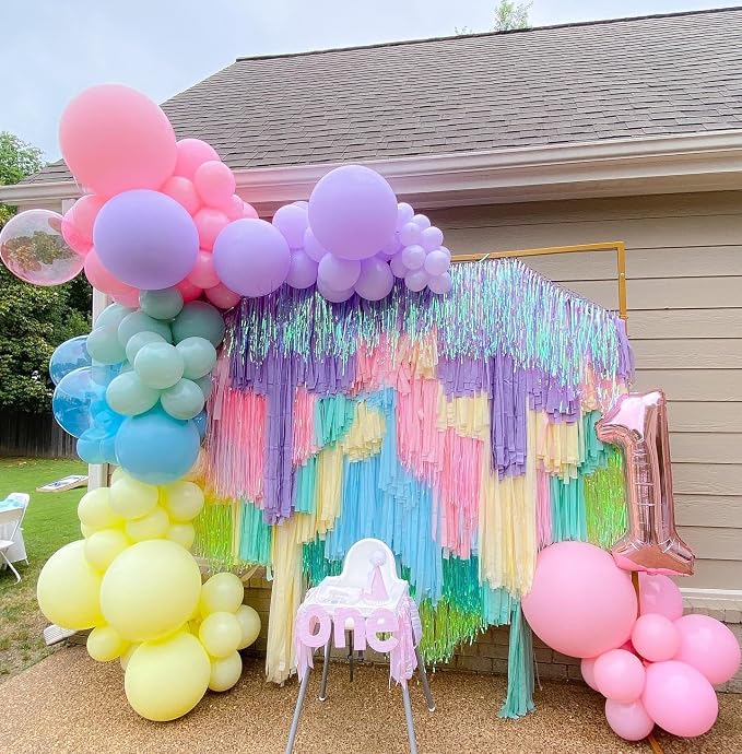 Pastel Balloon Arch Kit, Different Size Balloons Kit - Image 7