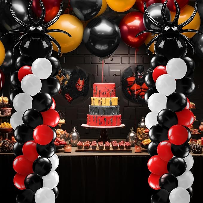 Kasyat 2 Sets Spider Party Balloon Column Stand Kit Adjustable Spider Balloon - Image 2