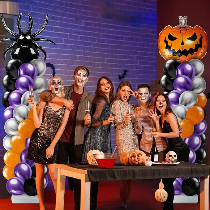 Kasyat 2 Sets Halloween Balloon Column Stand Kit - Image 7