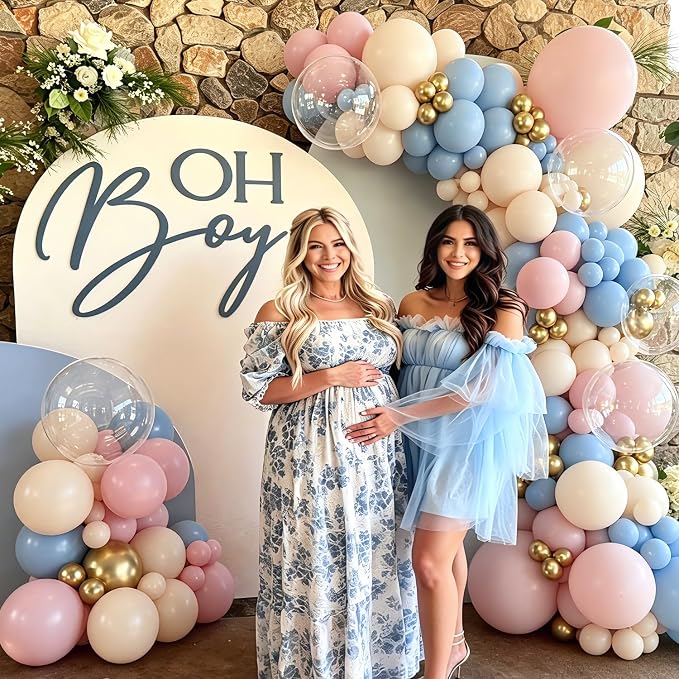 Gender Reveal Balloon Arch Kit for Gender Reveal Baby Shower Decorations | Pink - Image 5