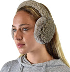 C.C Soft Winter Warm Adjustable Headband Ear Warmer Earmuffs