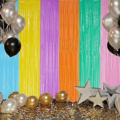 DECOCKRAT 2 Pack Foil Fringe Backdrop - Image 6
