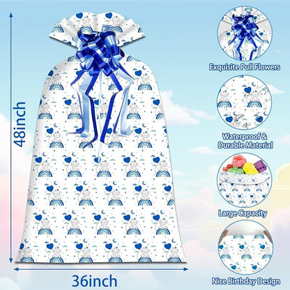 2 Pcs Large Gift Bags Jumbo Gift Bags Little Elephant Gift Bag - Image 2
