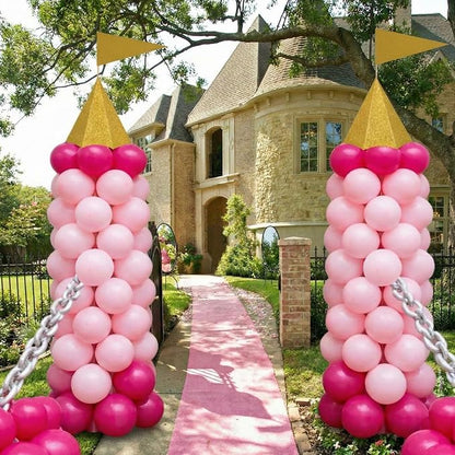 Soulchen Princess Birthday Party Decorations Balloon Tower Stand Wizard Party - Image 2