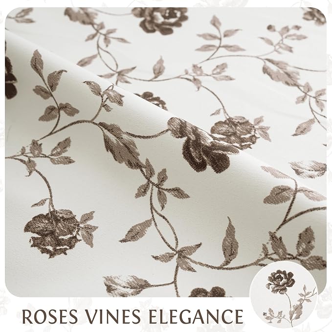 Beauoop Floral 100% Blackout Curtains - Image 7
