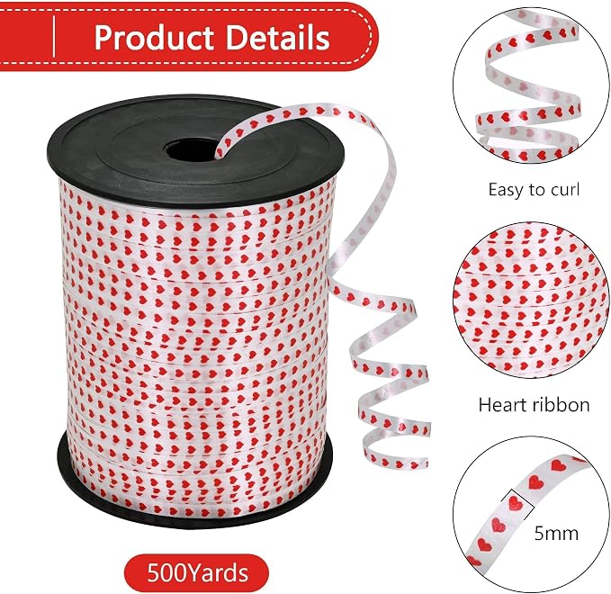 500 Yards Red Heart Curling Ribbon - Image 2