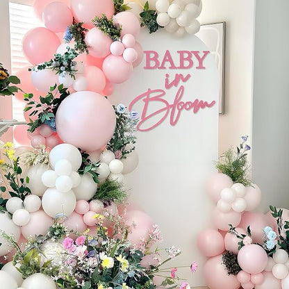 Baby in Bloom Sign, 16”x24” Felt Letter Baby Shower Sign Baby in Bloom Party - Image 3