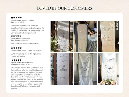 Personalized We Can't Wait to Squeeze You Baby Shower Fabric Sign Backdrop | - Image 7
