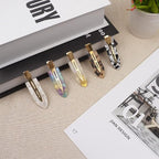 10 Pcs No Bend Hair Clips for Women Styling Sectioning, Gingbiss 2.7" No Crease Bangs Hair Clips, Curl Pin Clips with Storage Box for Hairstyle Bangs Waves Makeup Application, 10 Colors
