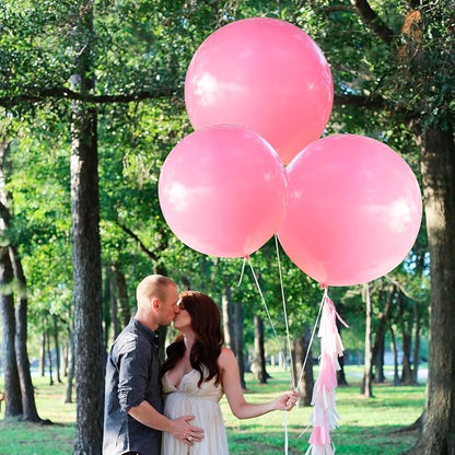 36 inch Pastel Pink Giant Balloons, balloons garland or arch as wedding - Image 5