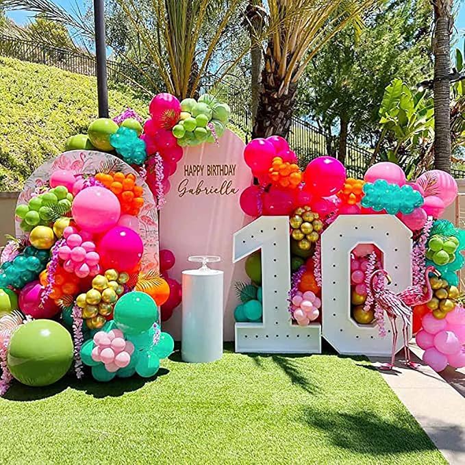 Hot Pink Balloons, Birthday Decoration, Wedding Party, Baby Shower Decorations - Image 6