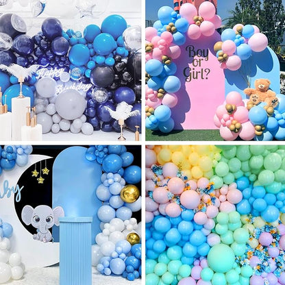 RUBFAC Light Blue Balloons 120pcs 12 Inch, 2026 International Football Game - Image 7
