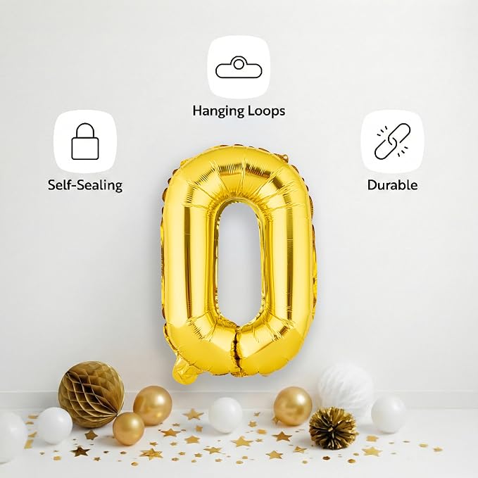 Restaurantware Balloon 1 Pack of Mylar Hanging Reusable Self-Sealing Balloons - Image 4