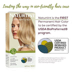 Naturtint 9N Honey Blonde Permanent Hair Color (Pack of 6), Ammonia Free, Vegan, Cruelty Free, up to 100% Gray Coverage, Long Lasting Results (Packaging may vary)