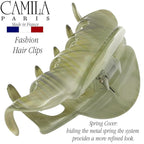 Camila Paris CP3217 French Hair Clip for Women for Thick Hair for Long Curly Wavy Hair, Large, Girls Hair Claw Clips Jaw Styling Hair Accessories for Women, Strong Hold No Slip Grip, Made in France