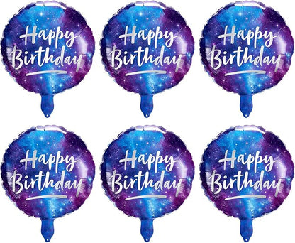 Happy Birthday Foil Balloon Set by Cemkhly