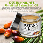 Dr. Sebi 100% RAW Batana Oil – Unrefined & Natural Batana Oil for Hair Growth, Boosts Thickness & Shine, Repairs Damage, Reduces Hair Loss, Fights Frizz & Split Ends For Men & Women 4.23 Fl Oz
