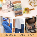 Boho hiar ties 25pcs Cute Bracelets for Thin and Thick Hair, Hair Accessories for girl or Women,Soft Dual-Use No-Damage Ties, Elastic bands，ponytail holders fo Mother's Valentine's Christmas day gift.
