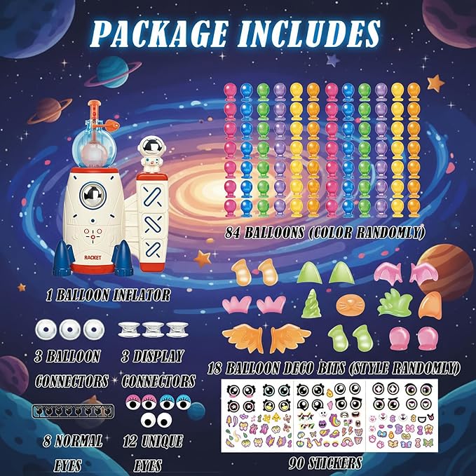 219pcs Space Magic DIY Balloon Kit - Image 7