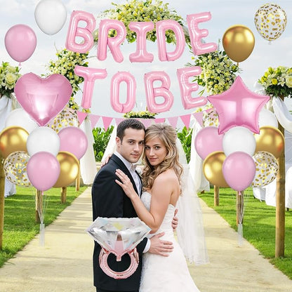 Pink and Gold Bachelorette Party Decorations - Image 5