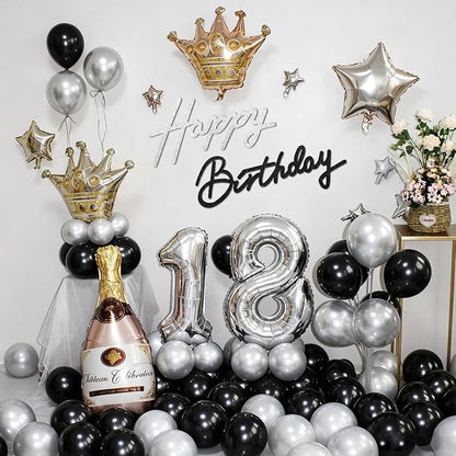 TONIFUL Happy Birthday Sign for Backdrop - Image 5