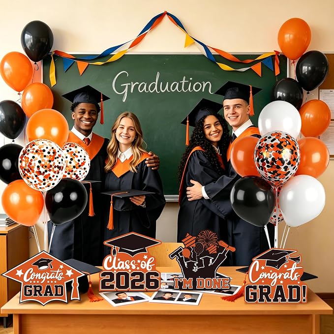 6 Sets 2026 Graduation Balloon Stand Kit - Image 6