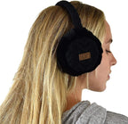 C.C Soft Winter Warm Adjustable Headband Ear Warmer Earmuffs