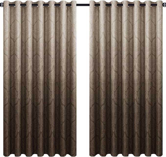 DWCN Ombre Blackout Curtains for Living Room - Image 7