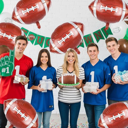 Biapian 26 Inch Football Balloons Set, Football Party Decorations - Image 8