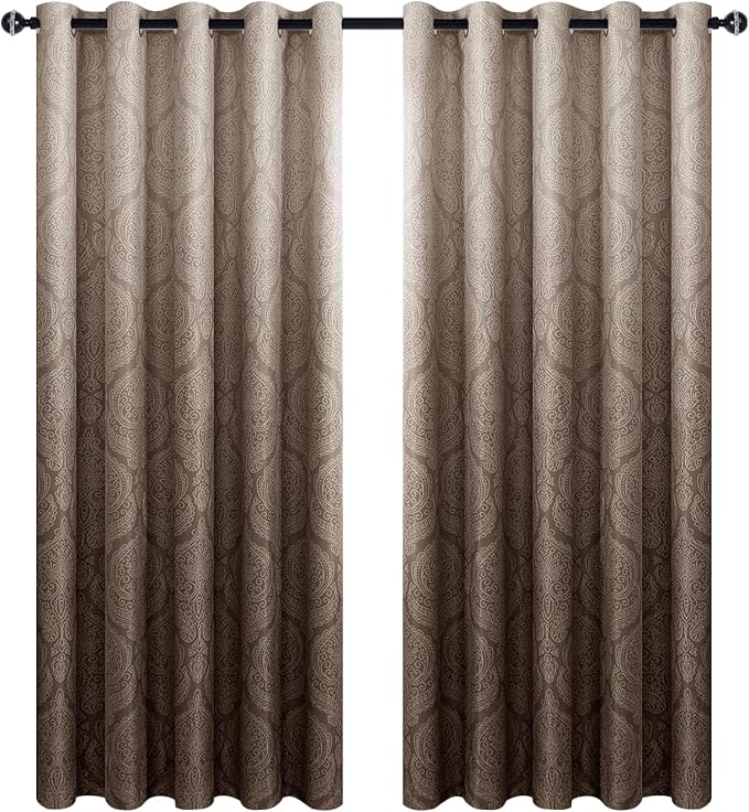 DWCN Ombre Blackout Curtains for Living Room - Image 8