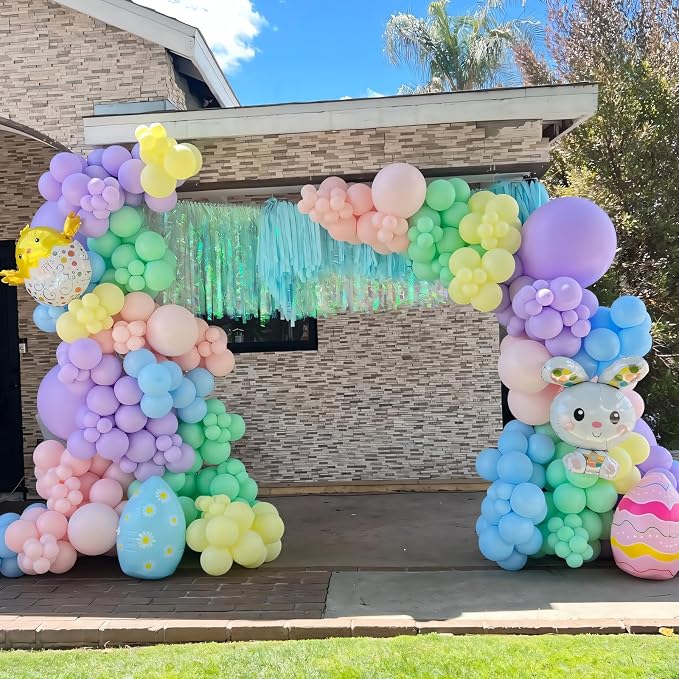 Pastel Balloons 110pcs 12 Inch Pastel Rainbow Balloons - Image 5