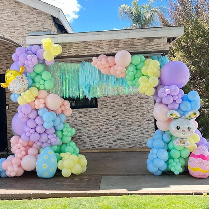 Pastel Balloons 110pcs 12 Inch Pastel Rainbow Balloons - Image 5