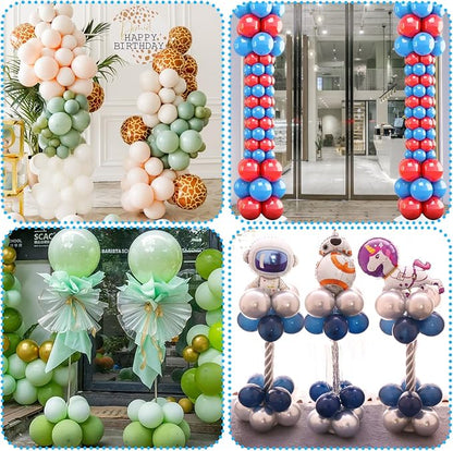 Balloon Column Stand Set of 6, 6.8ft Height Adjustable Balloon Tower Pillar - Image 7