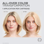 L'Oreal Paris Colorsonic Permanent Hair Dye Cartridge, Hair Color for Root Touch Up, Gray Coverage or All Over Color in just 5 Minutes, 10 Very Light Natural Blonde (Coloring Device Sold Separately)