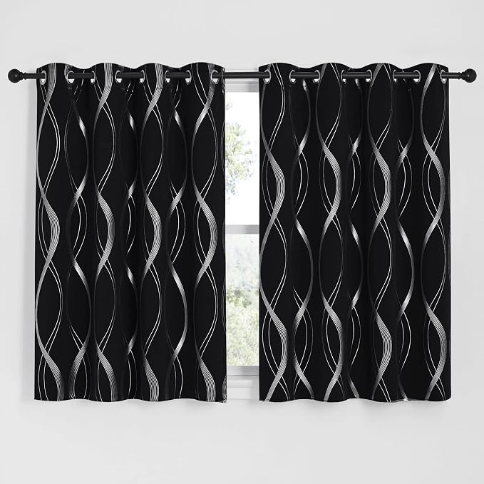 NICETOWN Black Out Window Curtains - Image 2