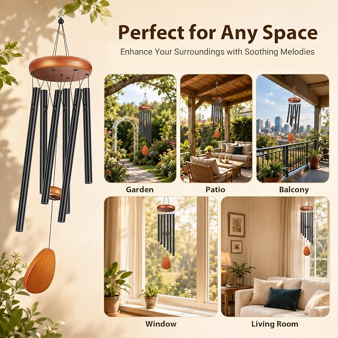 Winzwon Wind Chimes for Outside, House Warming Gifts for Women | New Home - Image 8