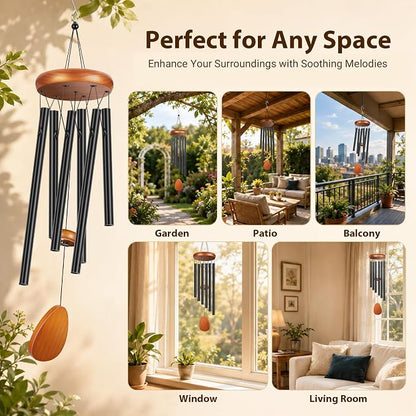 Winzwon Wind Chimes for Outside, House Warming Gifts for Women | New Home - Image 8