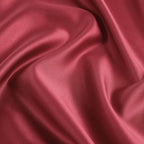 uxcell 2 Pack Silk Satin Pillowcase for Hair and Skin, Cool, Silky, Soft Breathable Pillow Cases King Size 20x36 Inch Sateen Pillowcase Burgundy with Envelope Closure